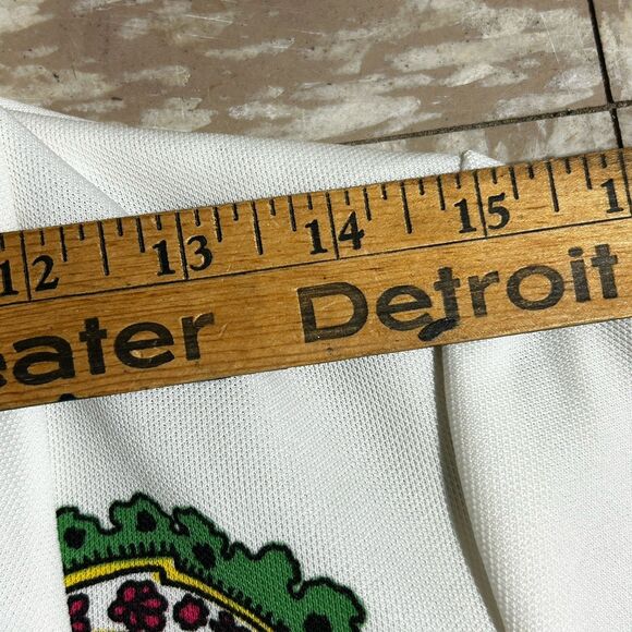 Vintage 70s‎ Psychedelic Tunic Top Bold Paisley Floral Print Collared Shirt - Picture 4 of 7